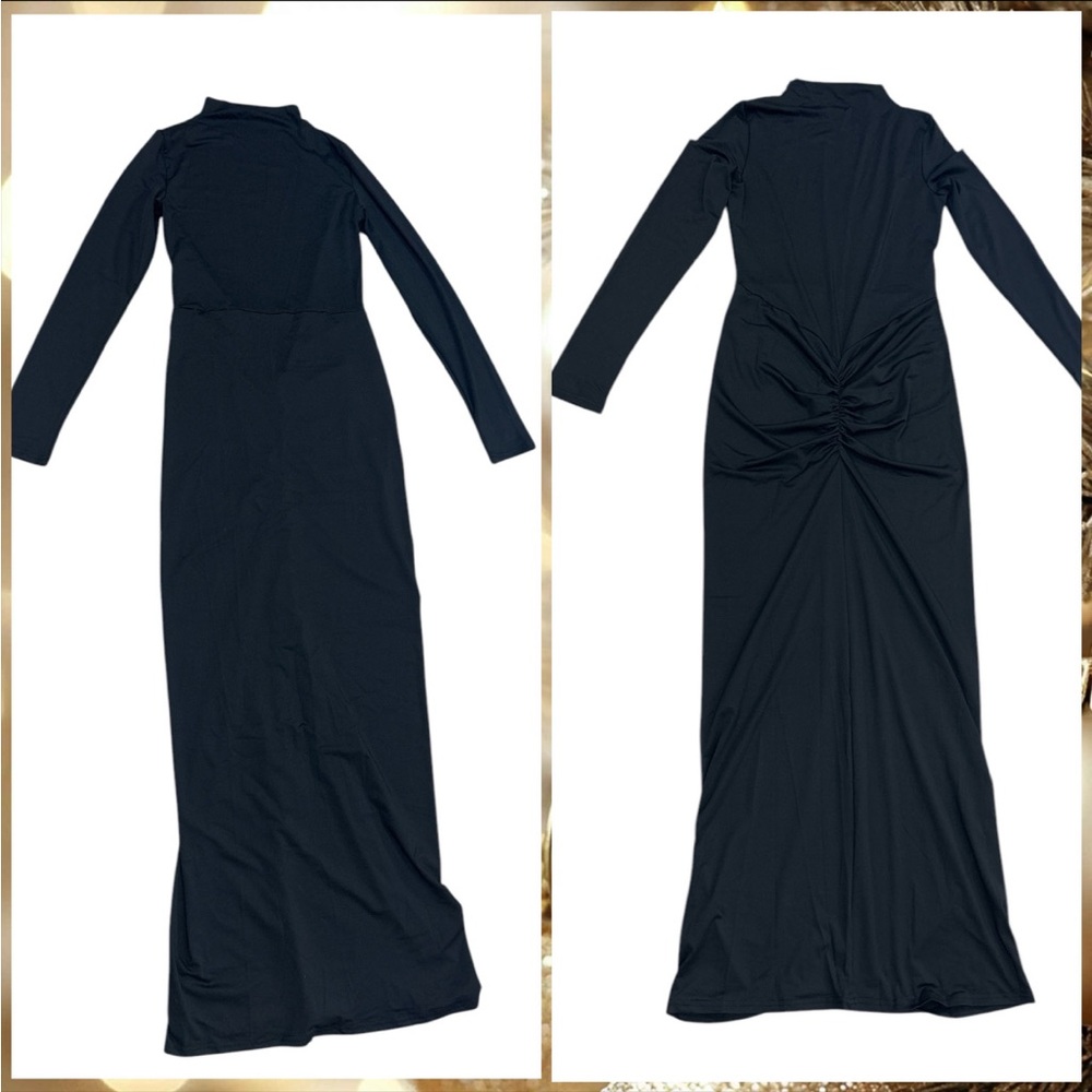 Elegant Black Maxi Dress